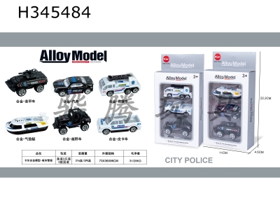 H345484 - Calalloy model city police