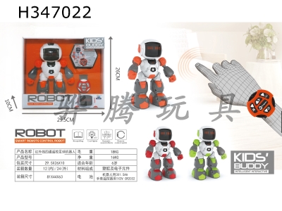 H347022 - Infrared cross<br>
Telecontrol soccer robot<br>
Infrared cross