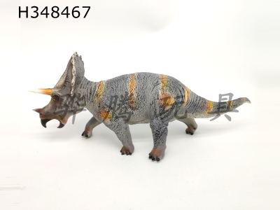 H348467 - Voice enamel filled cotton grey Triangle dragon