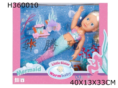 H360010 - 14 "electric Mermaid (2 mixed)