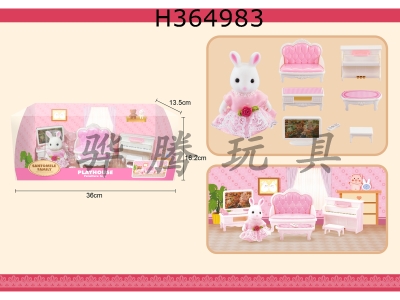 H364983 - Rabbits living room