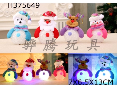 H375649 - Luminous Christmas granule doll