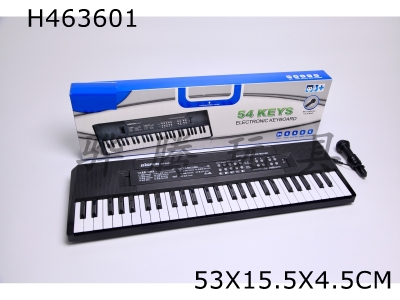 H463601 - 54-key keyboard with microphone /USB cable.