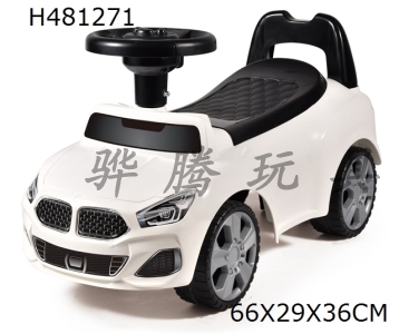 H481271 - Cartoon stroller (Music steering wheel) (new imitation BMW product)