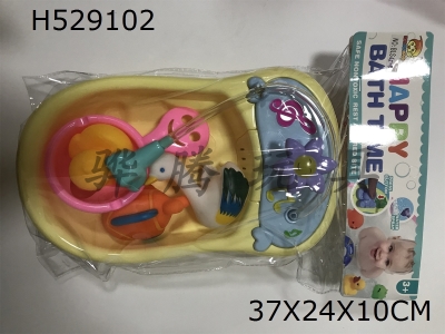 H529102 - Spray&nbsp;bathtub&nbsp;with&nbsp;enamel&nbsp;animal