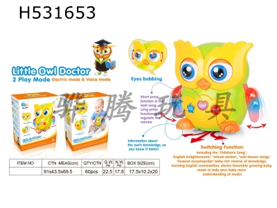 H531653 - Little Doctor Owl