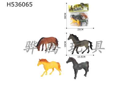 H536065 - 4 horses