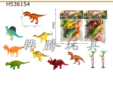 H536154 - 4 dinosaurs plus 1 tree