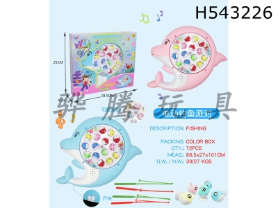 H543226 - Dolphin electric fishing