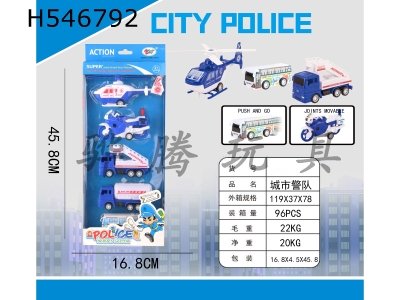 H546792 - Police motorcade