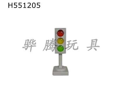 H551205 - Multi-faceted band IC lights (single-sided band 3 lights) Joker ornaments traffic light package 3*AG13