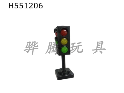 H551206 - Multi-faceted band IC lights (single-sided band 3 lights) Joker ornaments traffic light package 3*AG13