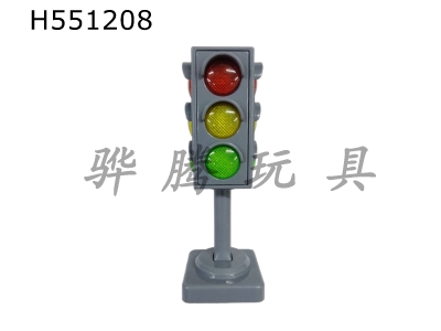 H551208 - Multi-faceted band IC lights (single-sided band 3 lights) Joker ornaments traffic light package 3*AG13