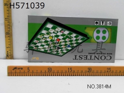 H571039 - Flying chess (green / magnetic)