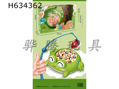 H634362 - Frog spinning fishing plate