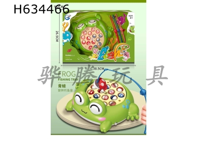 H634466 - Frog spinning fishing plate