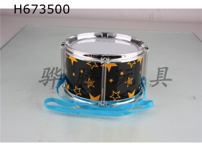H673500 - Black and yellow 2-color jazz drum 6 inch