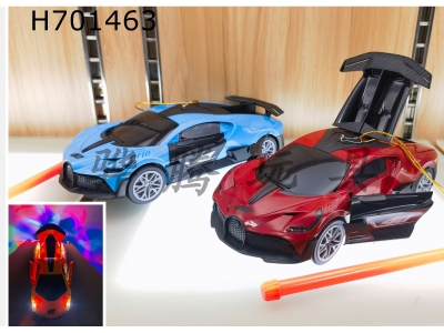 H701463 - Electric universal Bugatti sports car (door opening light, music projection)