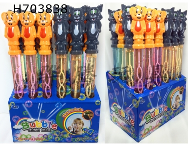 H703838 - Cartoon Bubble Stick (Cat and Mouse)