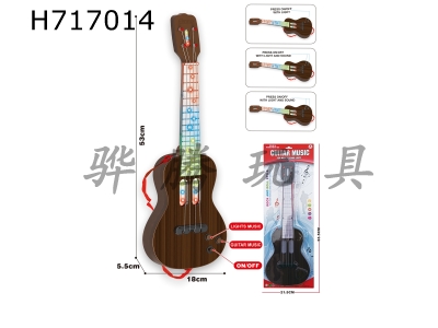 H717014 - Wooden grain guitar