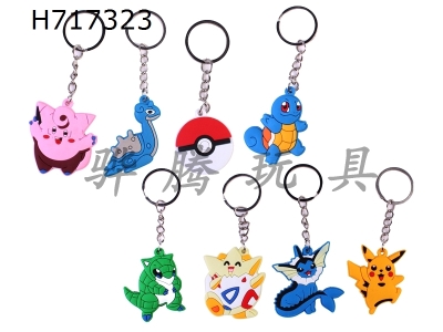 H717323 - PVC - Digimon Keychain (Iron Ring)