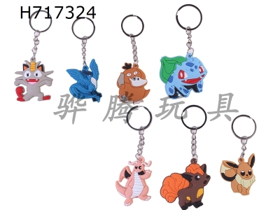 H717324 - PVC - Digimon Keychain (Iron Ring)