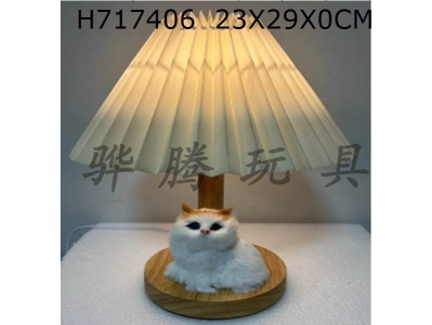 H717406 - Night light decoration with voice control switch+tapping and meowing of cats