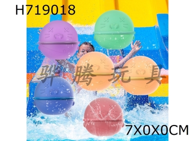 H719018 - Magnetic reusable small seal water absorbing balls 6PCS