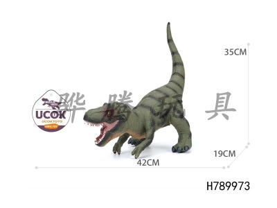 H789973 - Crouching Tyrannosaurus Rex with IC Voice Enamel Filled with Cotton