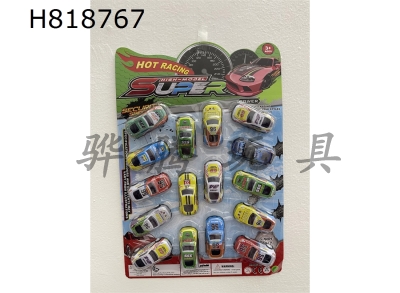 H818767 - 16 rebound alloy cars