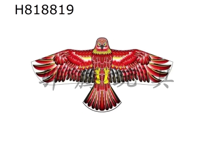 H818819 - 1.2-meter red eagle kite wiring