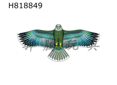 H818849 - 1.65-meter Colorful Blue Sea Eagle Kite Wiring