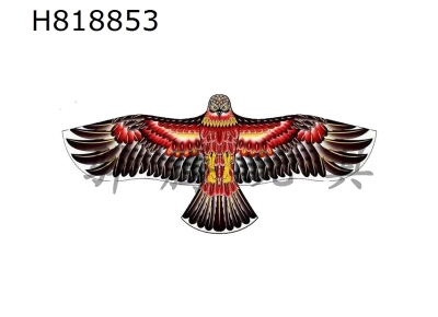 H818853 - 1.8-meter red classic eagle kite wiring