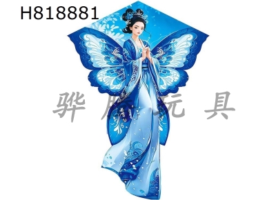 H818881 - 1.5 meter blue Dreambutterfly kite wiring