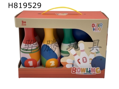 H819529 - 7-inch digital bowling ball with three colors