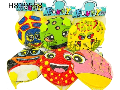 H819558 - Animal cloth frisbee (mixed)