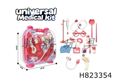 H823354 - Cartoon&nbsp;Puzzle&nbsp;Red&nbsp;Medical&nbsp;Equipment&nbsp;Suitcase&nbsp;Play&nbsp;Toy
