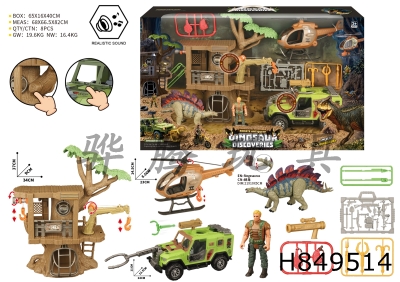 H849514 - Dinosaur&nbsp;Scene&nbsp;Set&nbsp;(with&nbsp;sound)